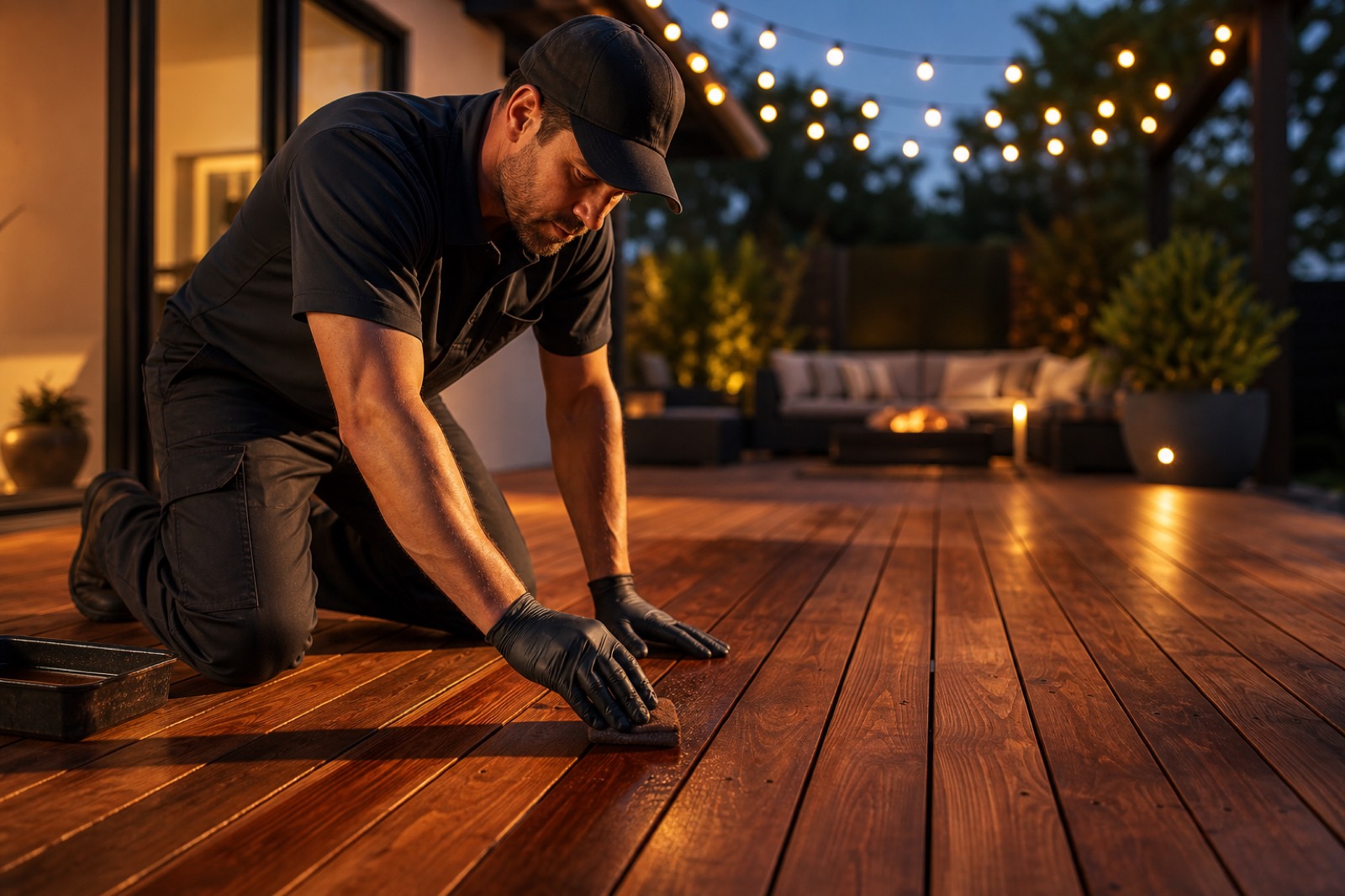 Refinish the deck before cookout season