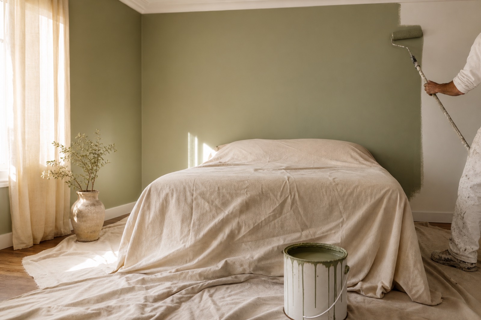 Repaint the nursery before the baby arrives